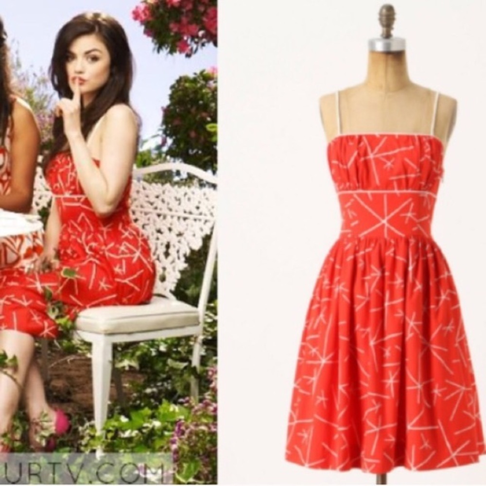 Anthropologie Nostalgia Asterisk Dress